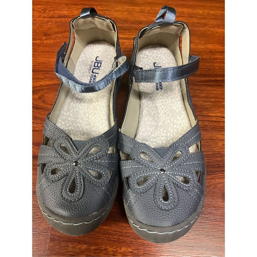Sport By Jambu Jbu Magnolia Womens Round Mary Jane Shoes. Size 7.5 color gray